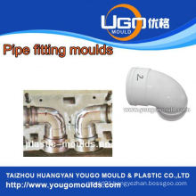 Plastic mold supplier for standard size pvc y pipe fitting mould in taizhou China